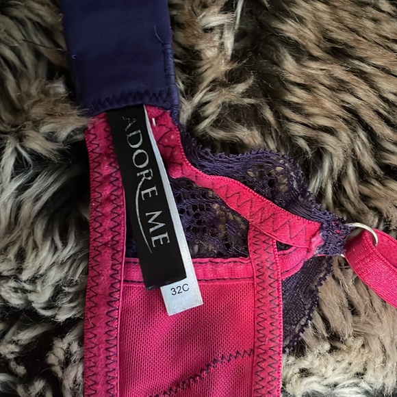 Adore Me Rhinestone Push Up Bra - Picture 4 of 4